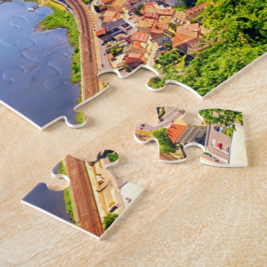 Puzzle Jigsaws Elbe Valley Suisse. (Côté)