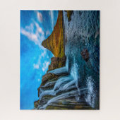 Puzzle Jigsaws kirkjufell waterfall Iceland. (Vertical)