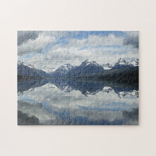 Puzzle Jigsaws Lake McDonald Montana. (Horizontal)