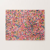 Puzzle Jimmies Sprinkings Cupcake Food Fun | Jigsaw Puzzl (Horizontal)