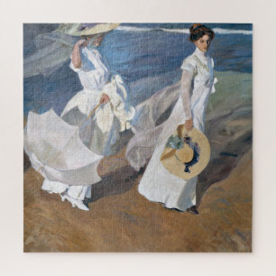 Puzzle Joaquin Sorolla - Femmes marchant sur la plage