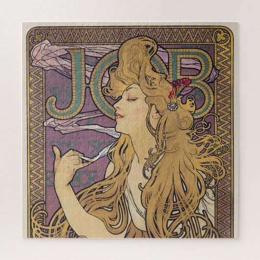 Puzzle Job (1896) par Alphonse Mucha (Vertical)
