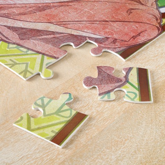 Puzzle JOB, Mucha (Côté)