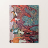 Puzzle Jockey et cheval, Edgar Degas (Vertical)