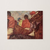 Puzzle Jockeys par Edgar Degas, Art de course de chevaux (Horizontal)
