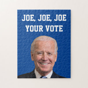 Puzzle Joe, Joe, Joe Votre Vote