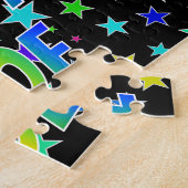 Puzzle "JOE" Prénom, Amusant "HEUREUX ANNIVERSAIRE" (Côté)