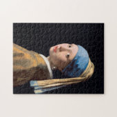 Puzzle JOHANNES VERMEER - Fille avec une boucle d'oreille (Horizontal)