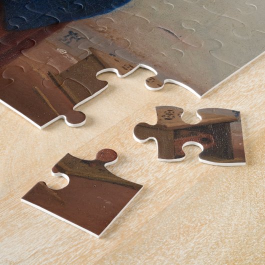 Puzzle JOHANNES VERMEER - La trayeuse 1658 (Côté)