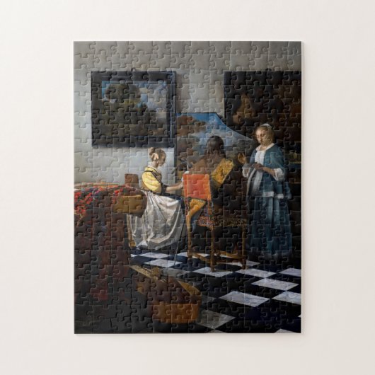 Puzzle Johannes Vermeer - Le Concert (Vertical)