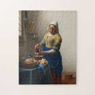Puzzle Johannes Vermeer, Milkmaid
