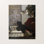 Puzzle Johannes Vermeer - Officier avec une fille qui rit (Vertical)