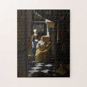 Puzzle Johannes Vermeer - The Love Letter