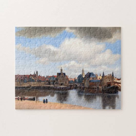 Puzzle Johannes Vermeer - View of Delft (Horizontal)