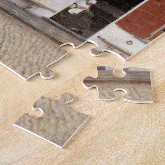 Puzzle Johannes Vermeer, Vue Des Maisons À Delft (Côté)