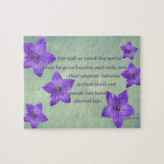Puzzle John 3:16 (Horizontal)