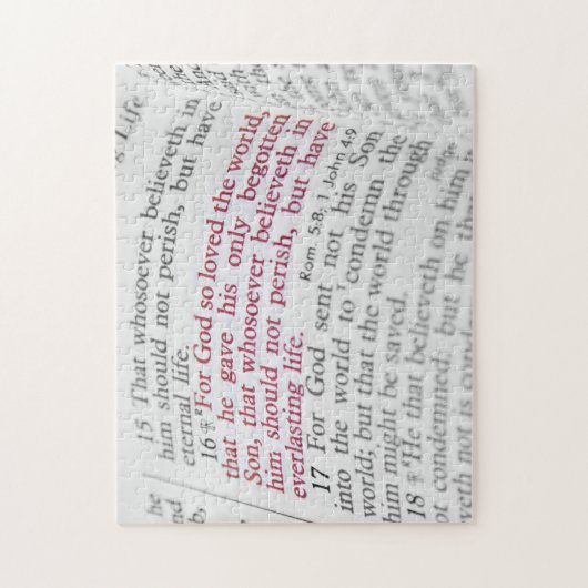 Puzzle John 3:16 (Vertical)
