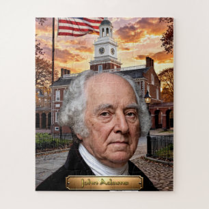 Puzzle John Adams : 2e président des États-Unis