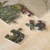Puzzle John Bauer - princesse et Troll (Côté)