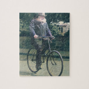 Puzzle John Boyd Dunlop c à bicyclette 1915 Couleur Redux