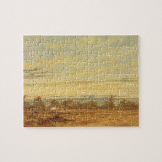 Puzzle John Constable | Eté - Paysage du soir (huile ou (Horizontal)