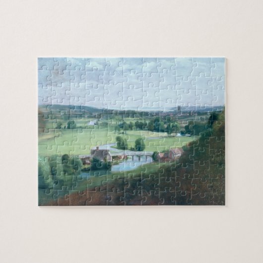 Puzzle John Constable | la vallée du Stour avec Dedh (Horizontal)