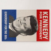 Puzzle John F. Kennedy Pour Le Président JFK Poster De Ca (Horizontal)