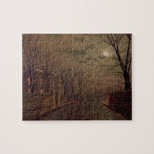 Puzzle John Grimshaw| Scène de la rue Lune, 188 (Horizontal)