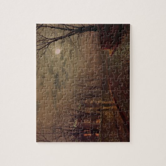 Puzzle John Grimshaw| Scène de la rue Lune, 188 (Vertical)