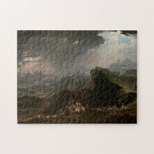Puzzle John Martin : Le Soleil sur la route du repos (Horizontal)