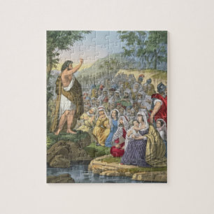 Puzzle John prêchant dans la région sauvage, d'un PRI d