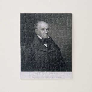 Puzzle John Quincy Adams, gravé par John Wesley Paradis