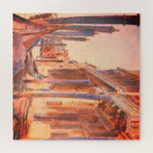 Puzzle John Singer Sargent Gondola Moorings Venice (Horizontal)