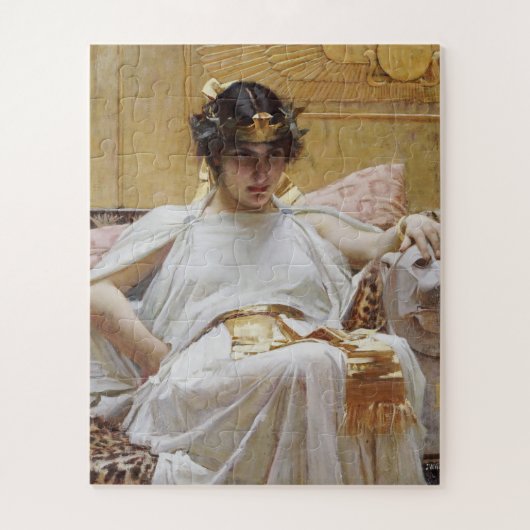 Puzzle John William Waterhouse - Cleopatra (Vertical)