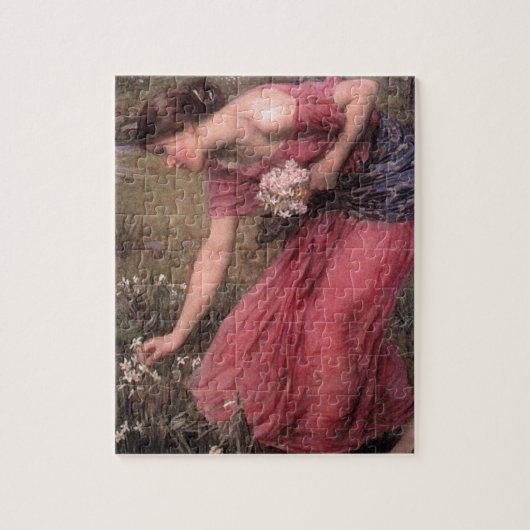 Puzzle John William Waterhouse - narcisse - beaux-arts (Vertical)