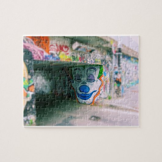 Puzzle Joker Graffiti - Street Art - Milan -8x10 - 110 pc (Horizontal)