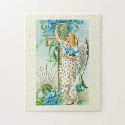 Puzzle Joli Ange Ne m'oubliez pas (Vertical)