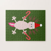 Puzzle Joli Axolotl de Noël (Horizontal)