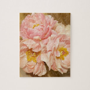 Puzzle Joli bouquet de citronniers roses