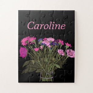 Puzzle Joli Bouquet De Fleur De Printemps Coloré Pour Ell