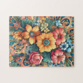 Puzzle Joli Bouquet de Fleurs (Horizontal)