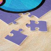 Puzzle Joli Chat Cosmique Blanc (Côté)