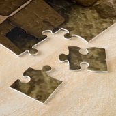 Puzzle Joli chat tigré dans une boîte d'insertion d'aspir (Côté)