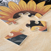 Puzzle Joli Chatons Avec Tournesols (Côté)