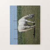 Puzzle Joli Cheval Blanc (Vertical)