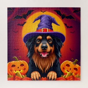 Puzzle Joli chien d'Halloween