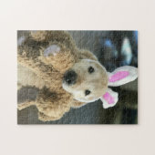 Puzzle Joli Chien Golden Retriever Avec Des Oreilles De L (Horizontal)