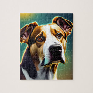 Puzzle Joli chien triste