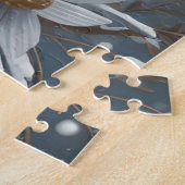 Puzzle Joli Chouette blanche neige hiver (Côté)