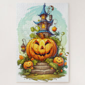 Puzzle Joli Citrouille d'Halloween (Vertical)